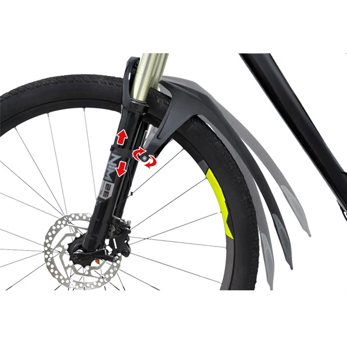 440015 LYNX Schutzblechset MTB 24 - 29 Inch