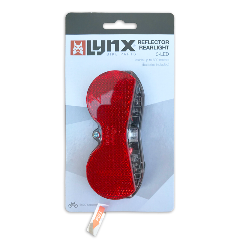 429281 LYNX Rücklicht Firefly <- 80 mm ->