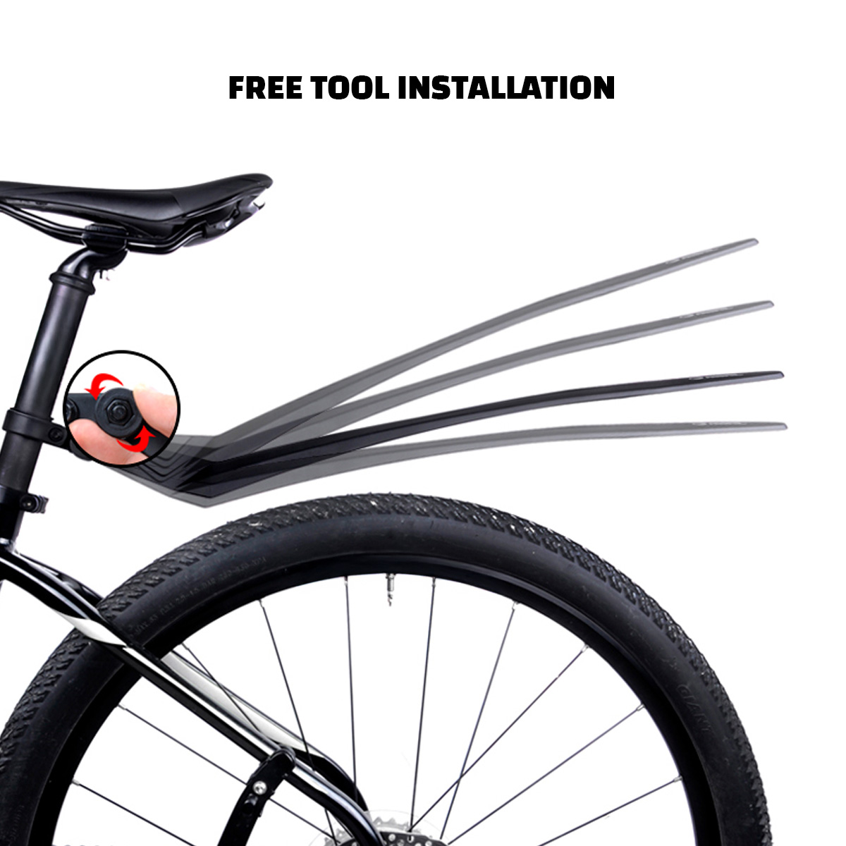 440005 LYNX Schutzblechset MTB 24 - 29 Inch