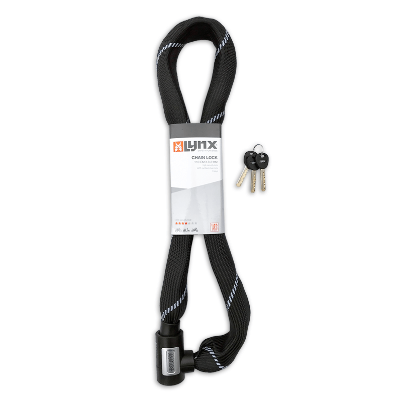 410333 LYNX Kettenschloss Stelix ART 2 110 cm x 8.3 mm