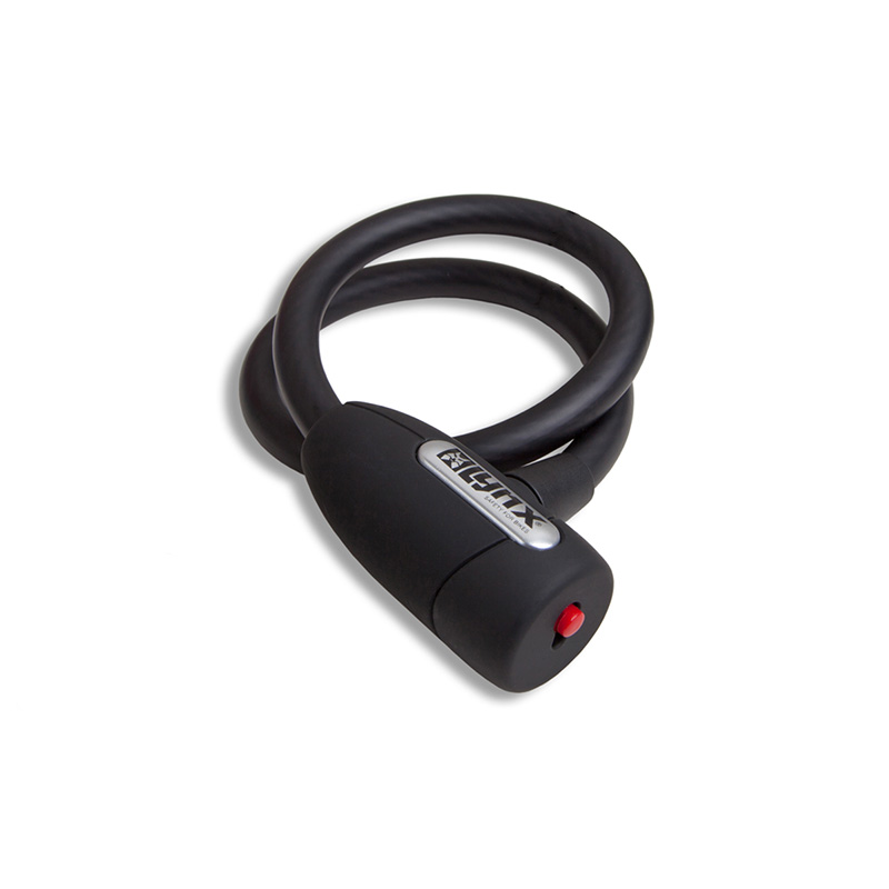 410160 LYNX Spiralkabelschloss 60 cm x 12 mm