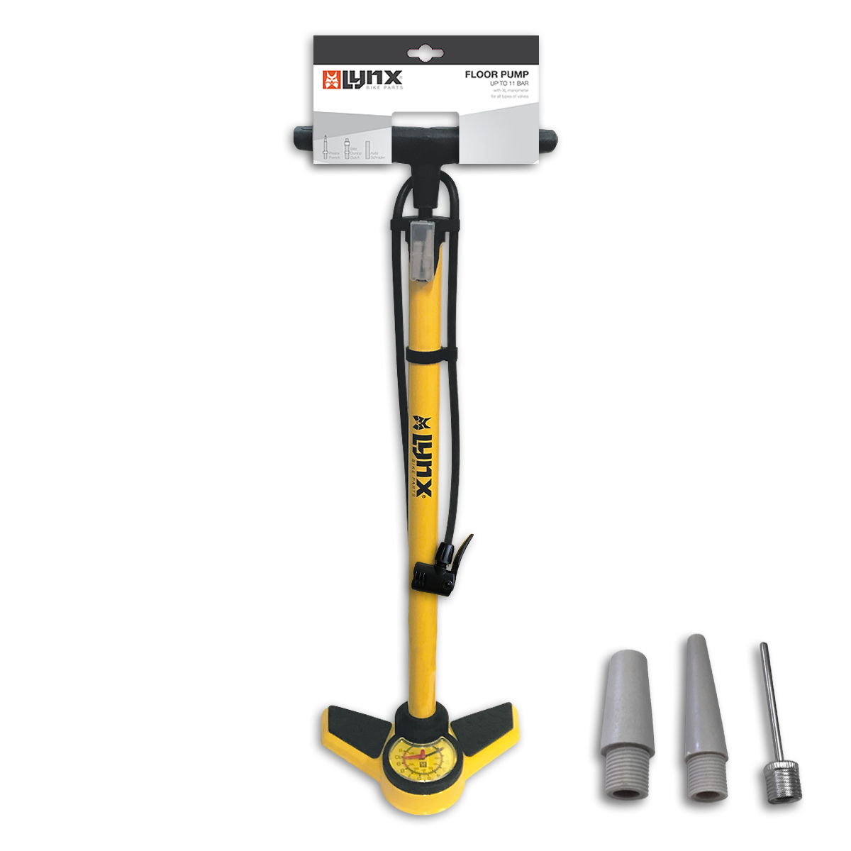 440251 LYNX Standpumpe Cyclone 25 x 14 x 69 cm