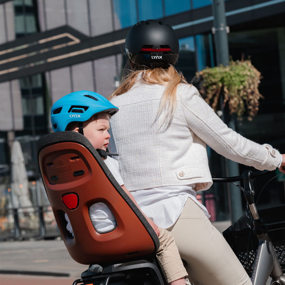 619010.BLU LYNX Fahrradhelm Kidz (S) 48-52 cm