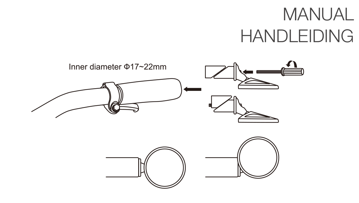 421110 LYNX Fahrradspiegel <-> 47 mm