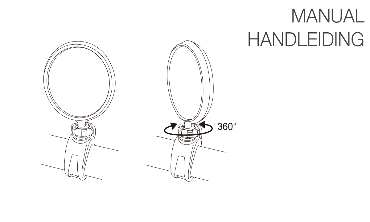421115 LYNX Fahrradspiegel <-> 57 mm