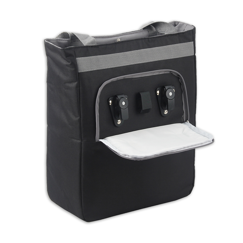 610350.BLA LYNX Isolierte Fahrrad-Einkaufstasche Alaska 32 x 15 x 40 cm