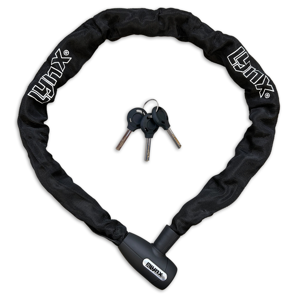 410331.120 LYNX Kettenschloss Cityline XL 120 120 cm x 10 mm