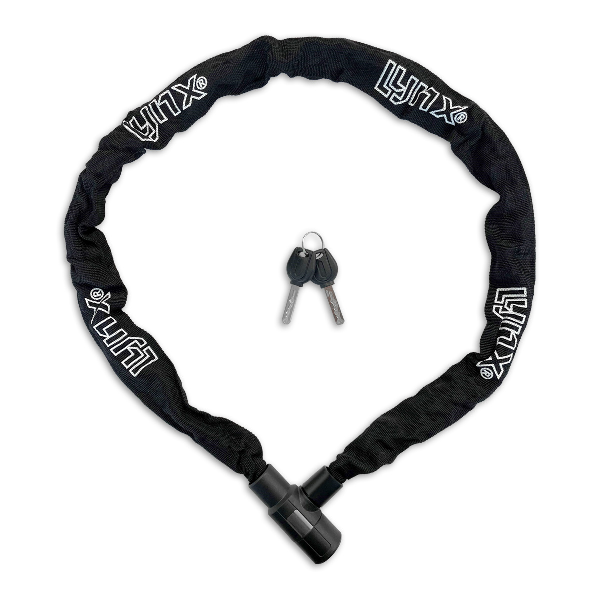 410123 LYNX Kettenschloss 120 cm x 6 mm