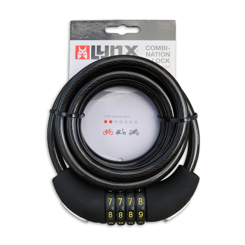 410175 LYNX Zahlenschloss 180 cm x 10 mm